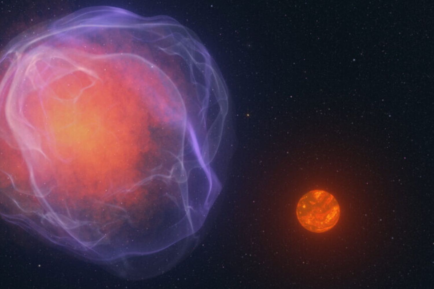 Una simulazione di una possibile spiegazione per la velocità di una subnana L denominata CWISE J124909+362116.0