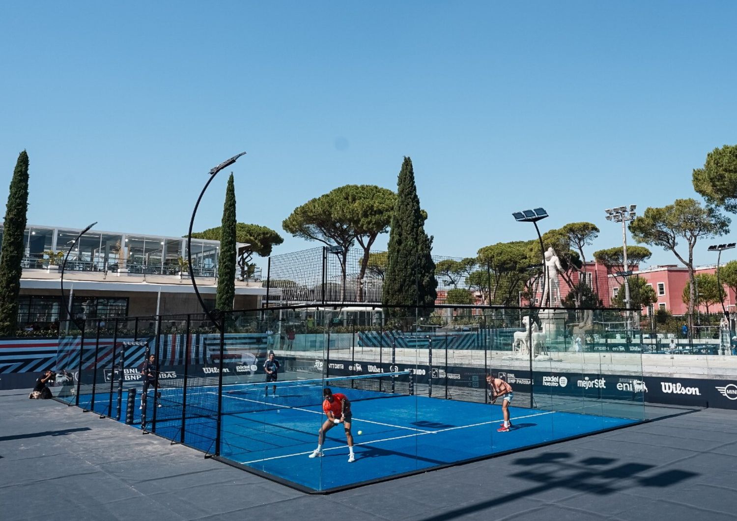 al via a roma il bnl italy major premier padel