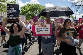 Protesta negli Usa in favore dell’aborto