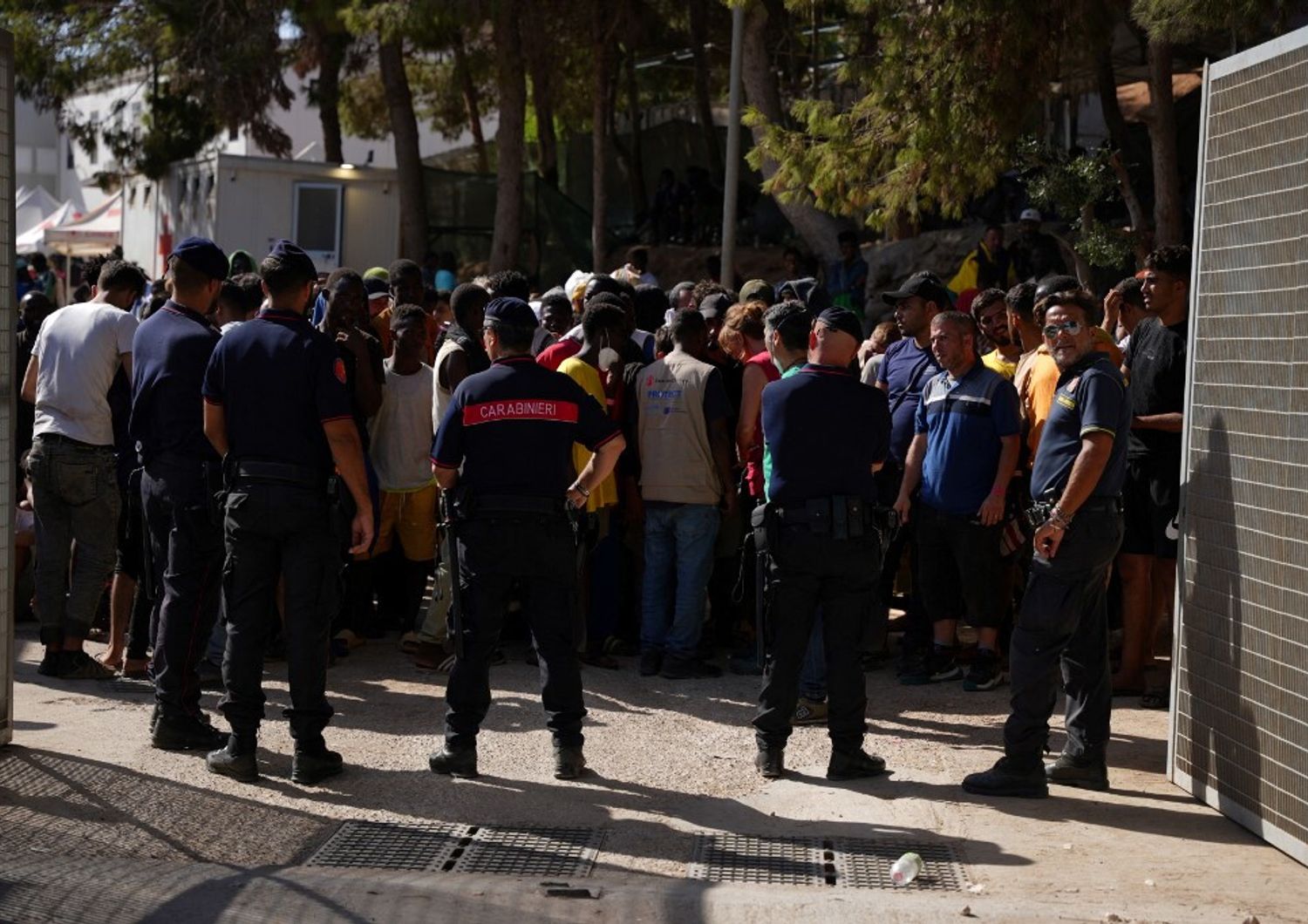 Hotspot di Lampedusa