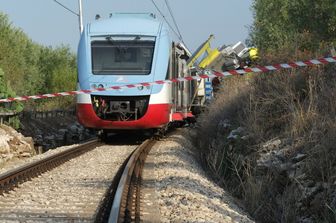 Treno regionale sulla Ruvo-Corato, 13 luglio 2016