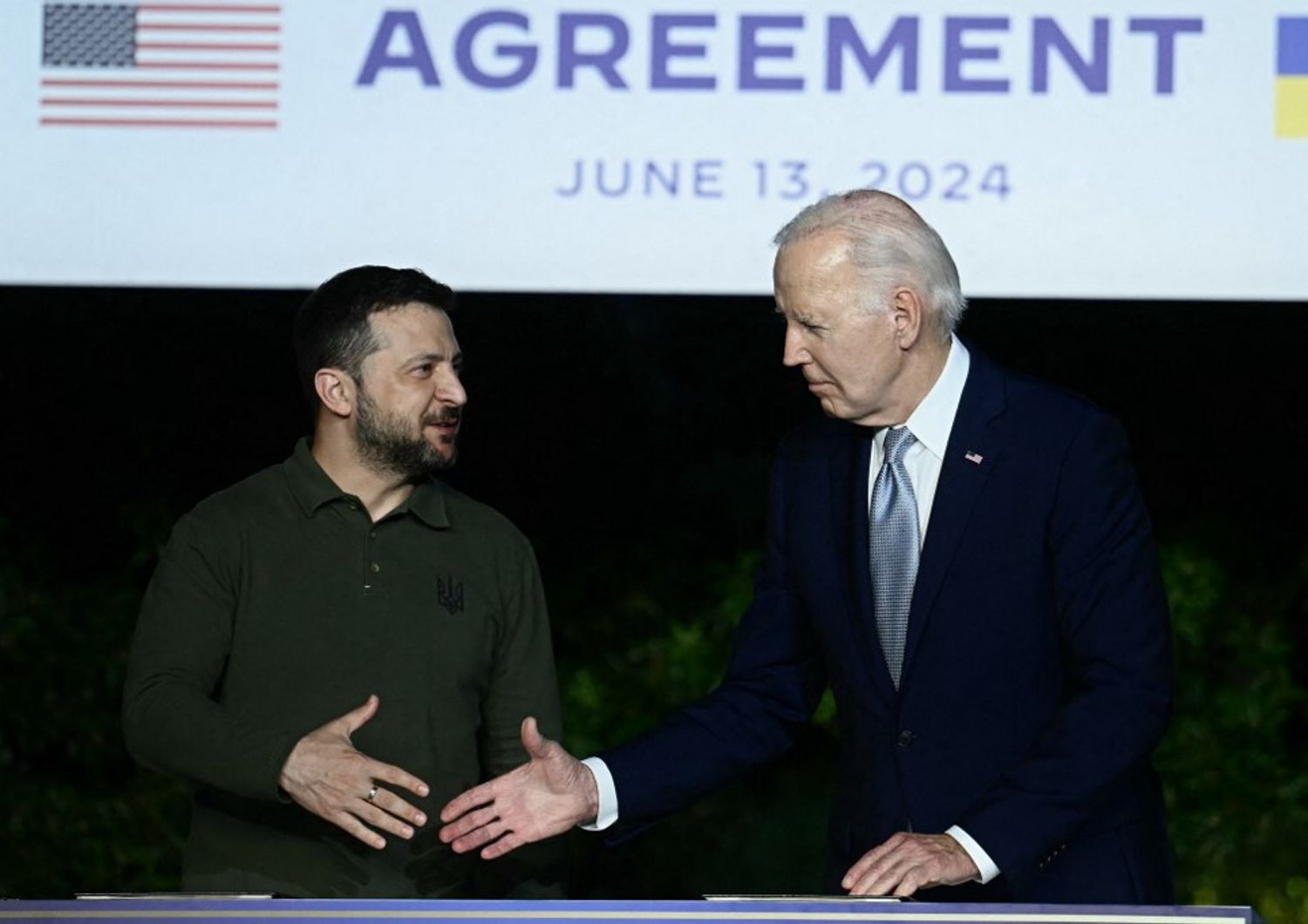 Accordo tra Biden e Zelensky