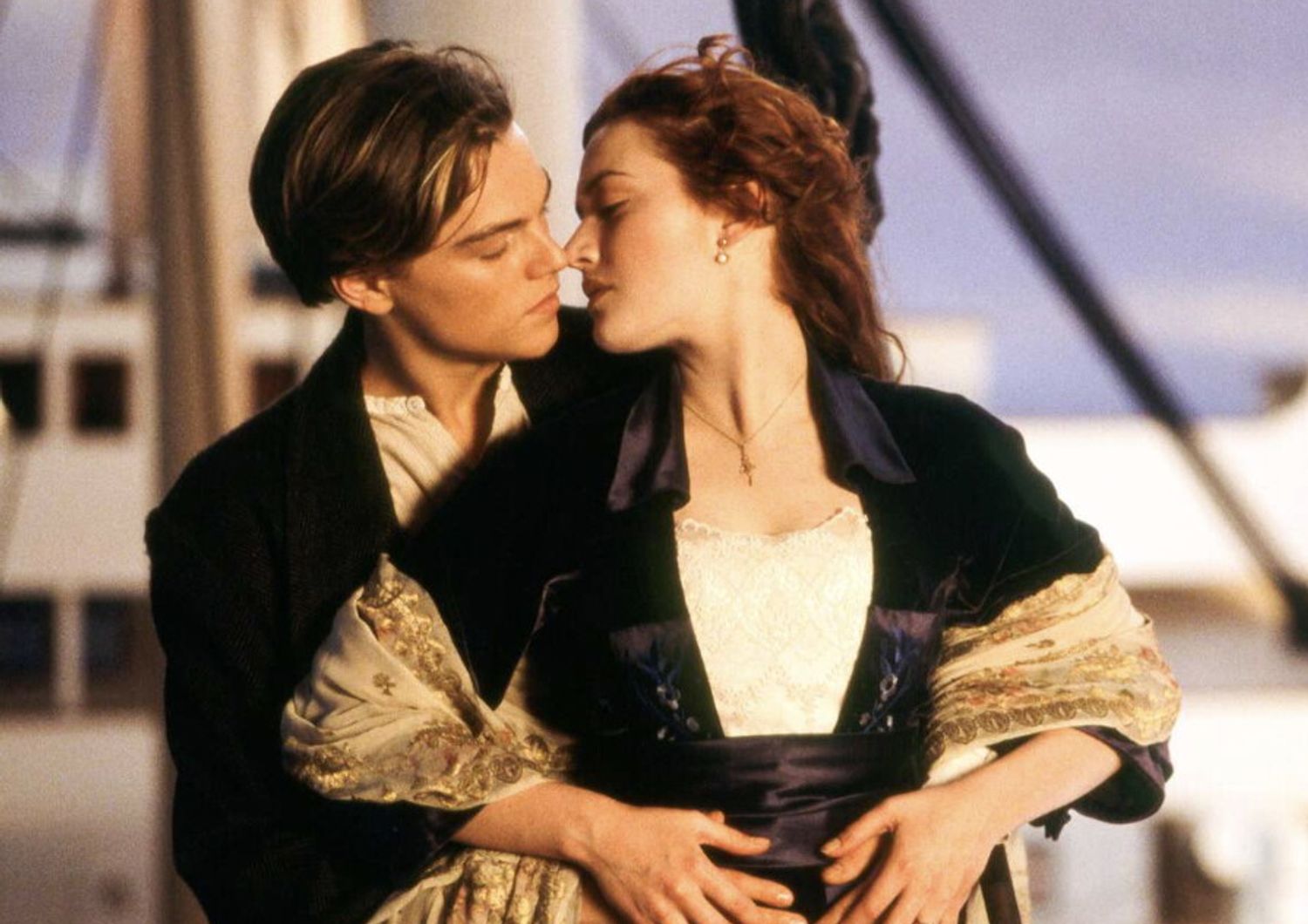winslet bacio DiCaprio Titanic disastro