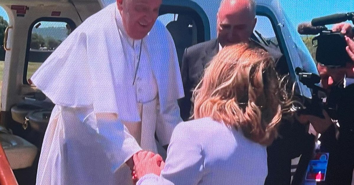 G7では法王の日、笑顔で平和が広がる