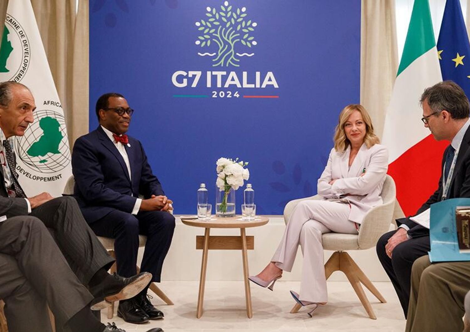 Meloni al G7