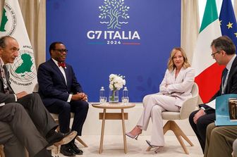 Meloni al G7