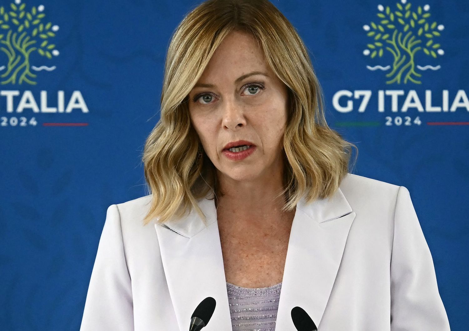 g7 giorgia meloni vertice successo kiev gaza aborto