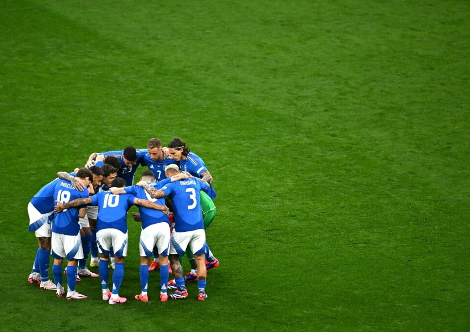 euro 2024 albanesi in netta maggioranza azzurro il muro giallo