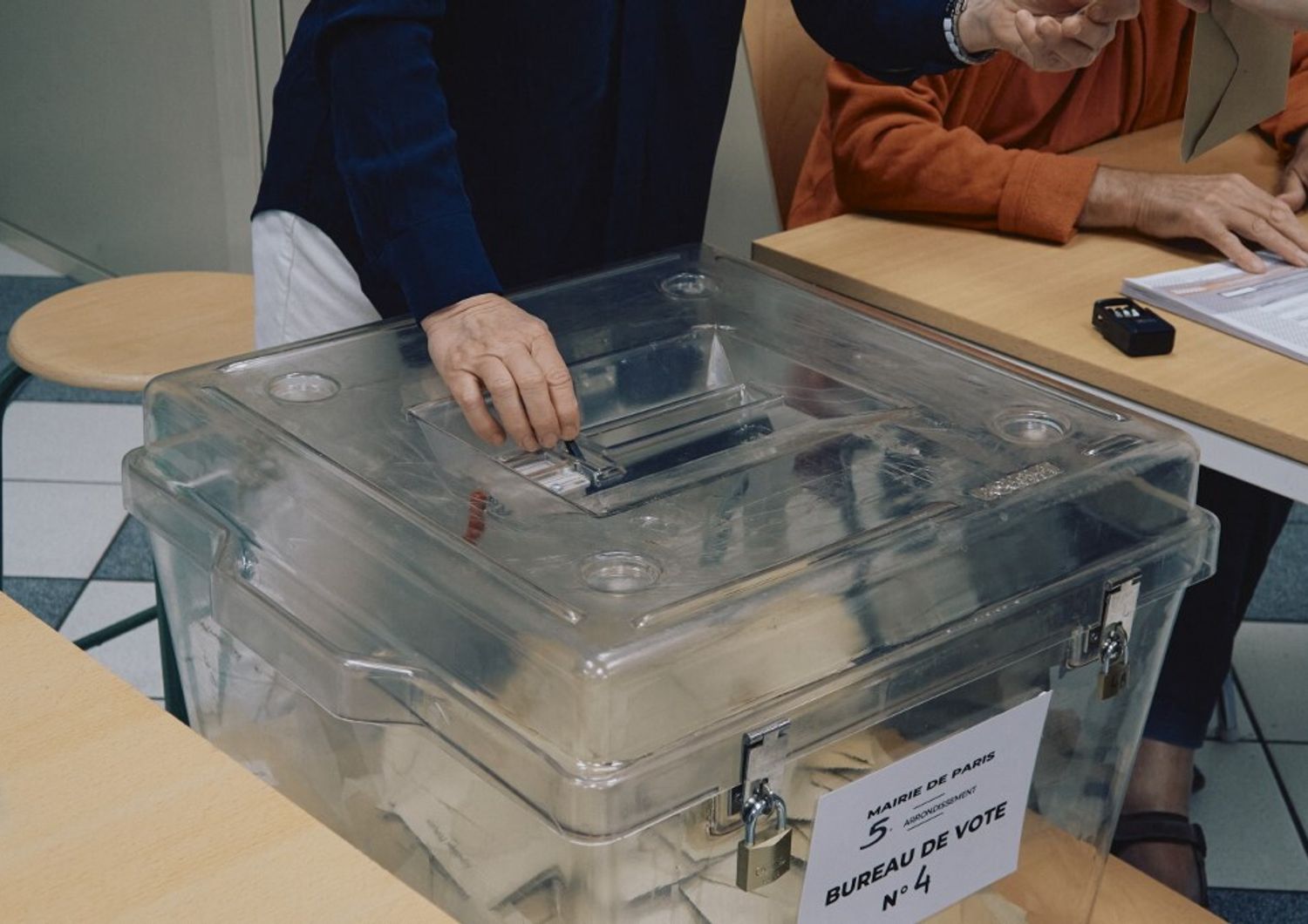 Seggio elettorale in Francia