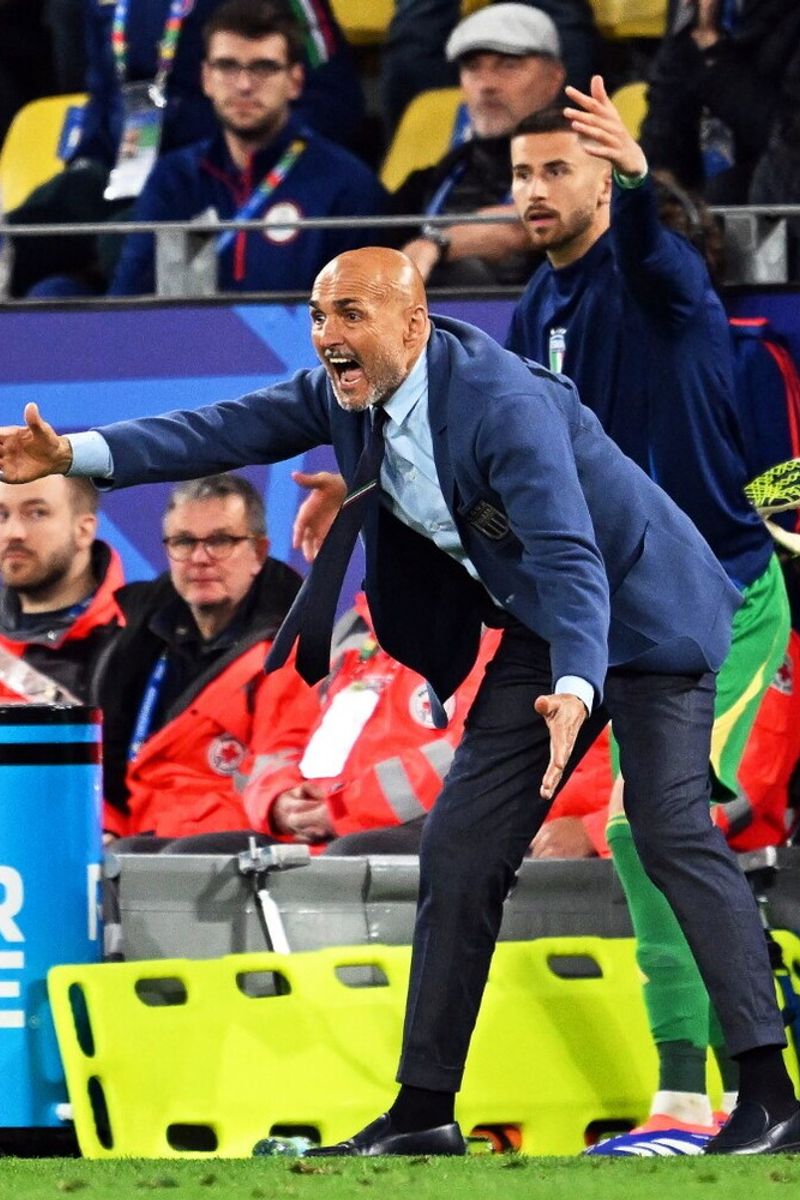 Il ct azzurro Luciano Spalletti