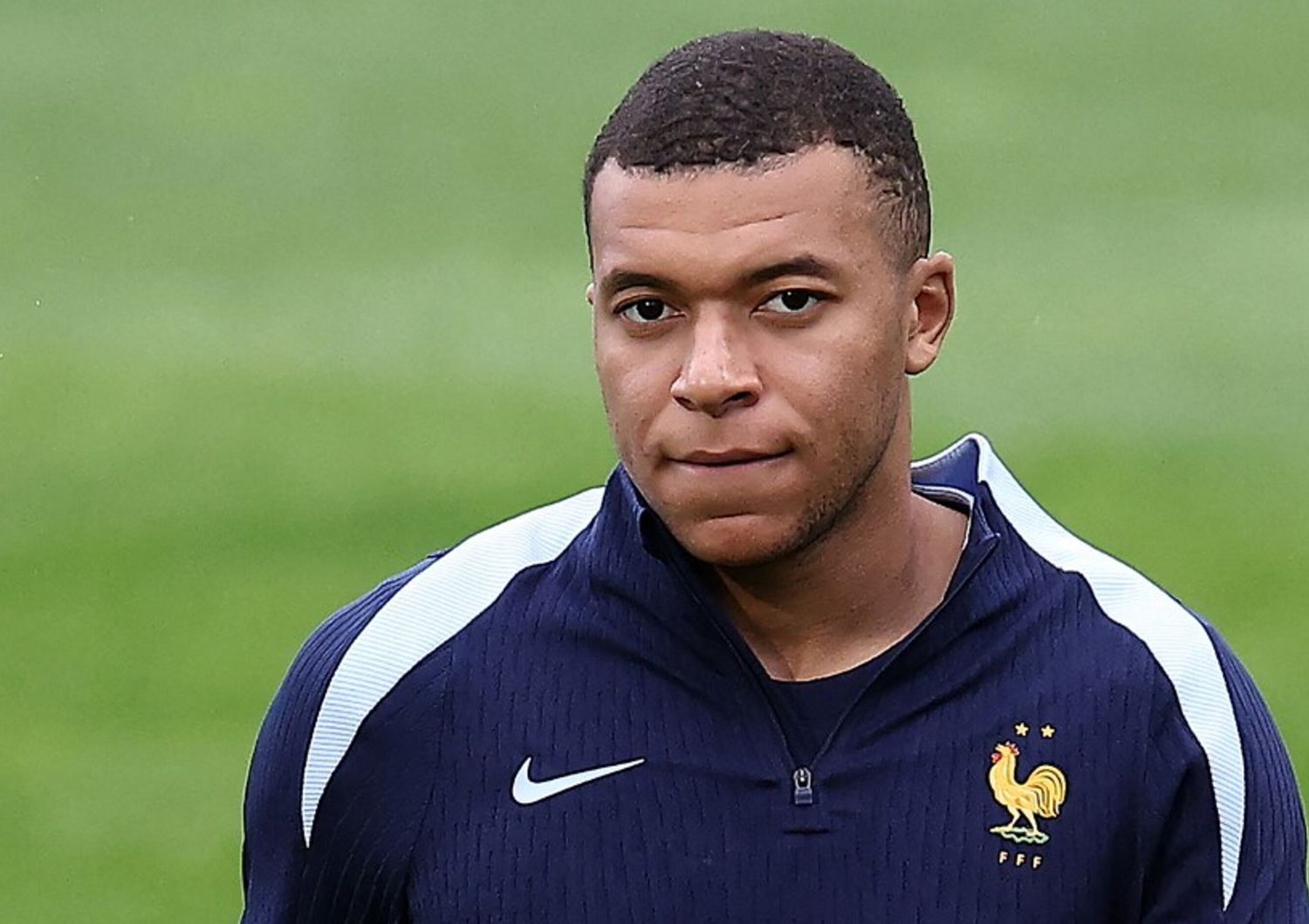 L'attaccante della nazionale francese Kylian Mbappè