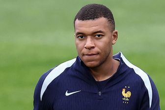 L'attaccante della nazionale francese Kylian Mbappè