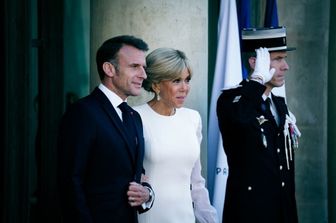 Emmanuel e Brigitte Macron