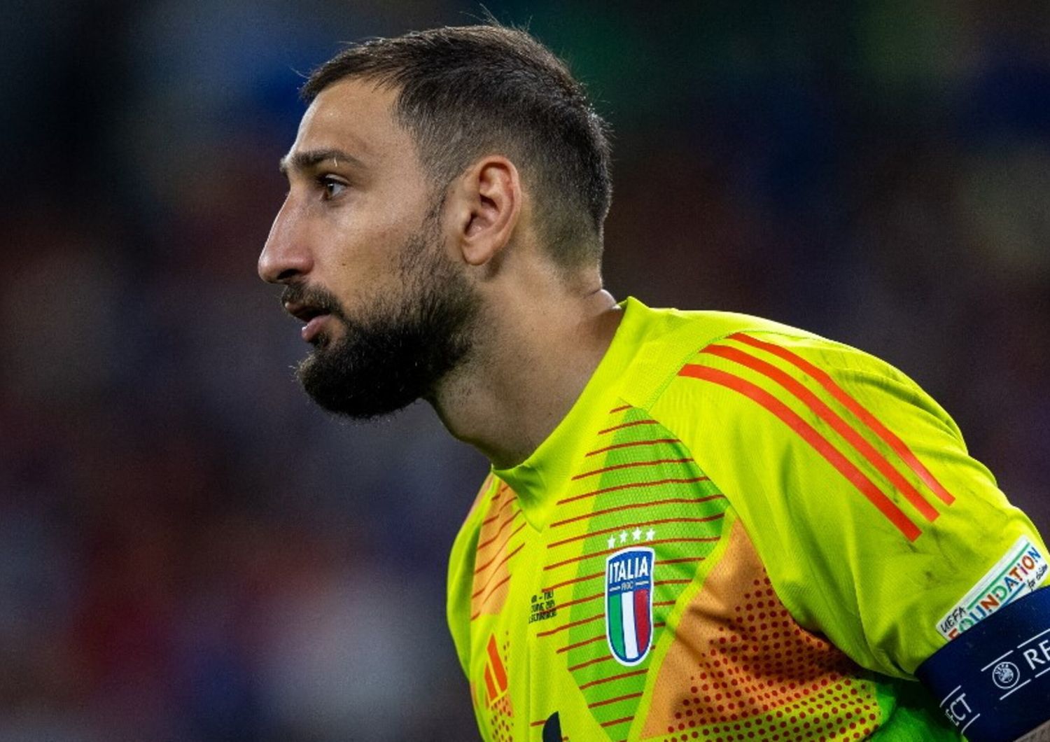 Gianluigi Donnarumma, contro la Spagna è stato l'unico della nazionale italiana a salvare la faccia