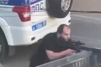 frame dei terroristi di Daghestan