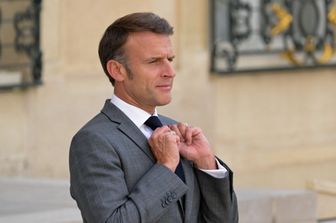 Il presidente francese Emmanuel Macron