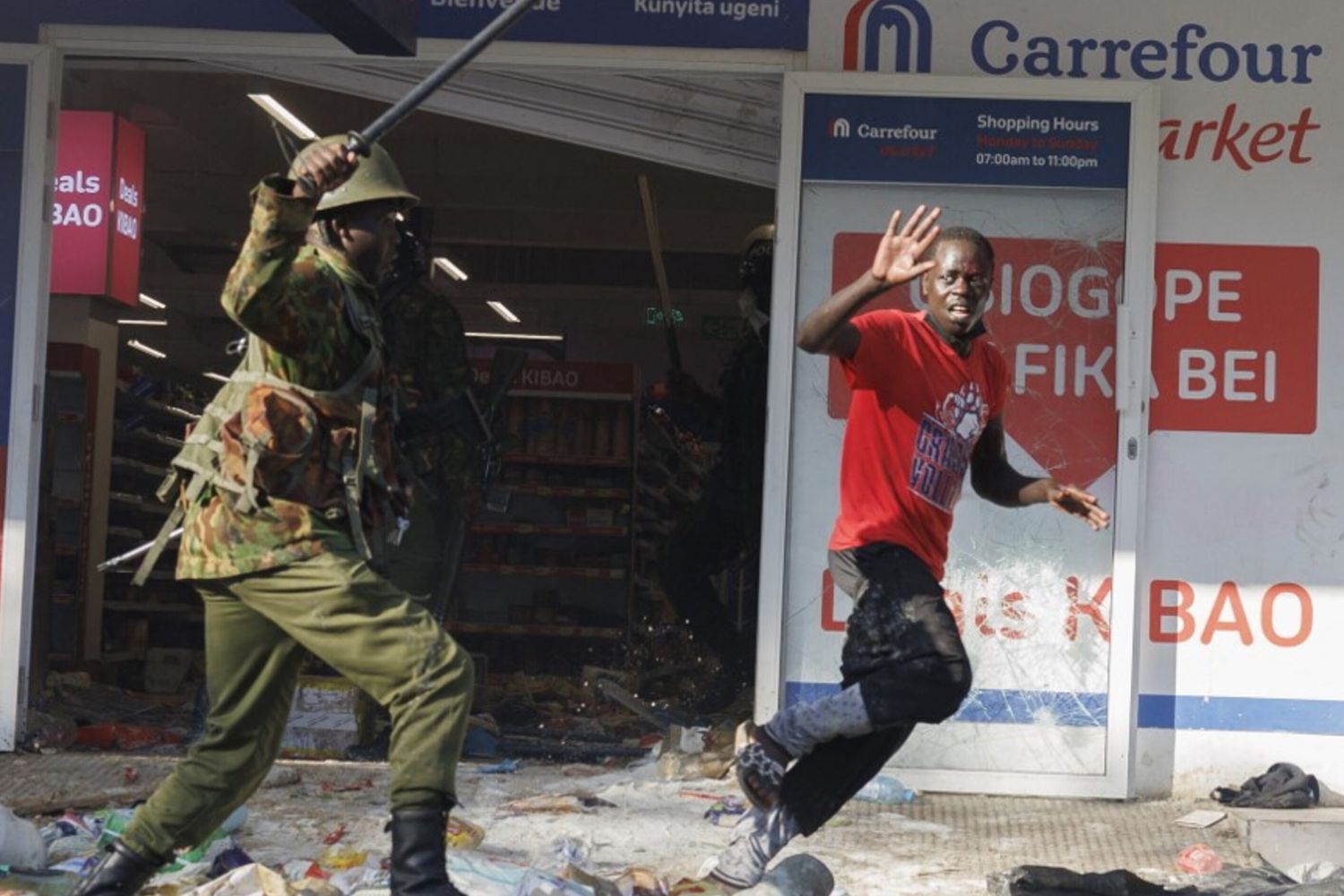 Proteste a Nairobi