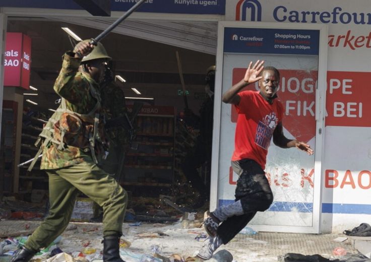 Proteste a Nairobi