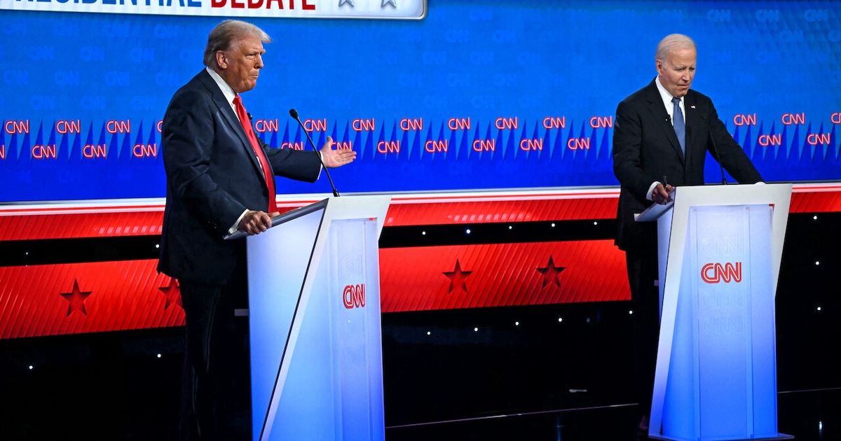 民主党はバイデンのパフォーマンスにパニック、トランプは精力的だがテレビでの決闘では規律正しく