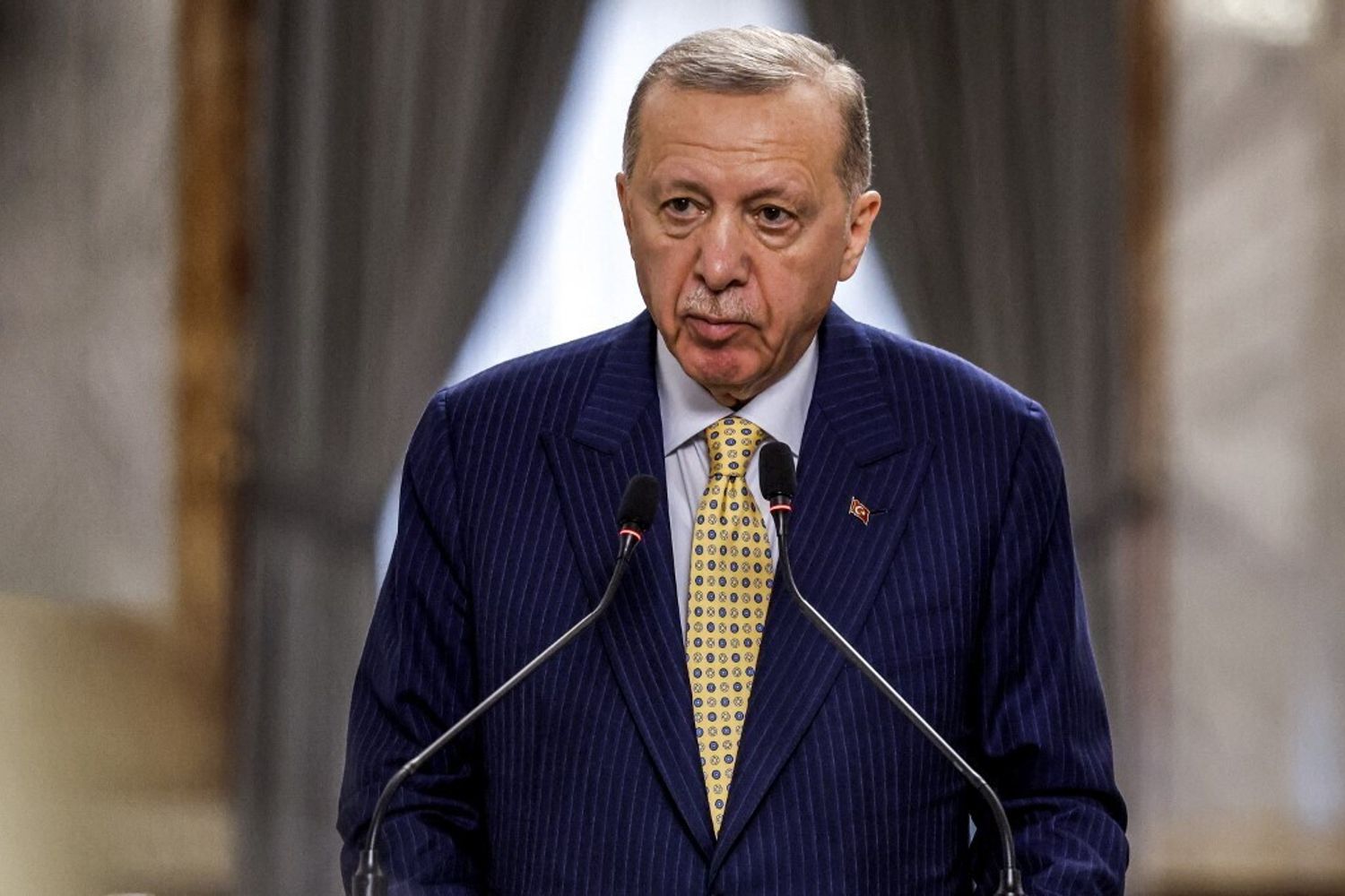 Il presidente turco, Erdogan