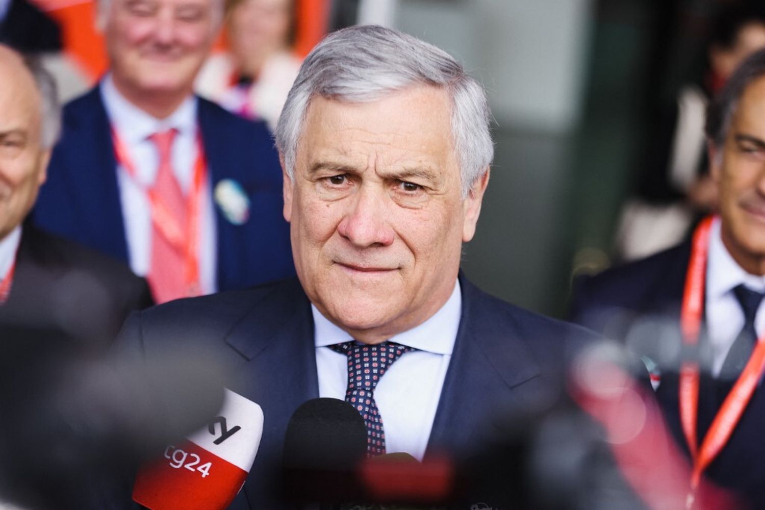 Le ministre des  Affaires Etrangers, Antonio Tajani, 2024