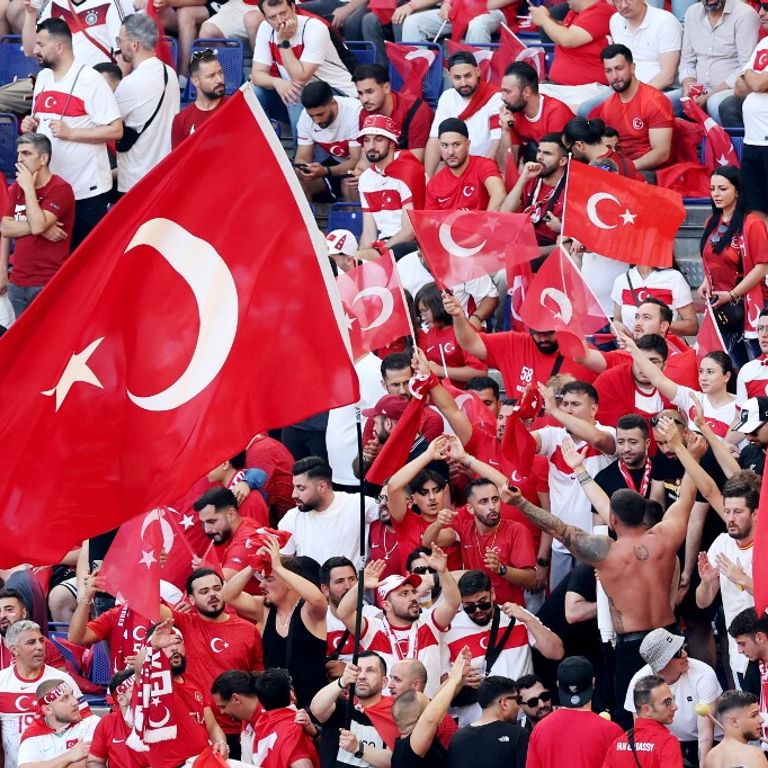 Tifosi turchi a Euro 2024