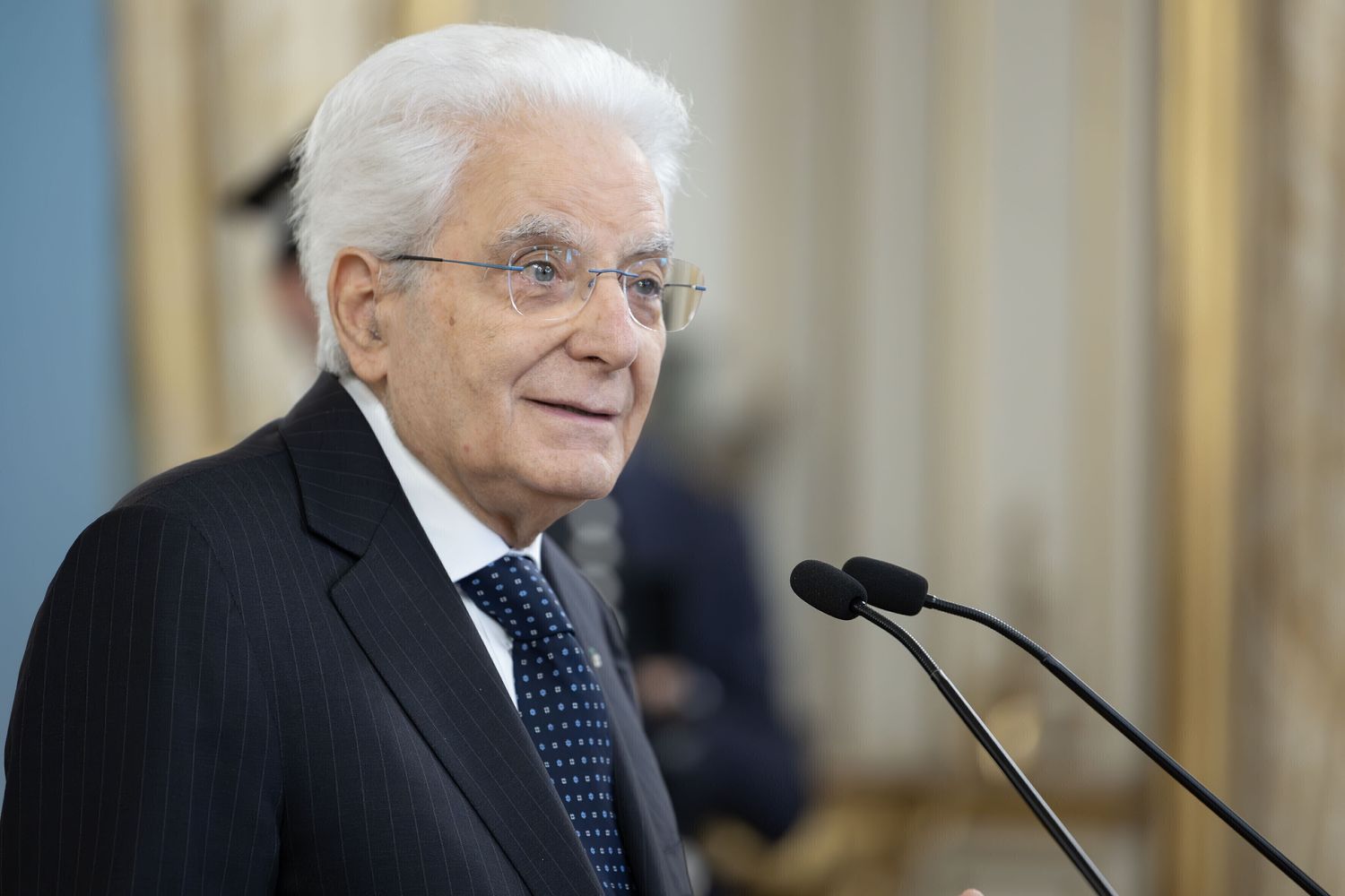 Il presidente della Repubblica, Sergio Mattarella