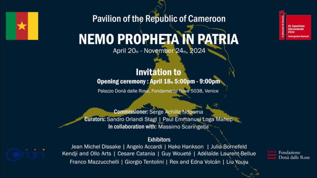 Le Cameroun au  Palazzo Donà dalle Rose, Biennale  de Venise, 2024