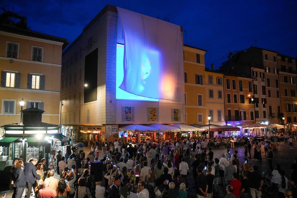 L'installazione digitale a Roma per la difesa degli animali