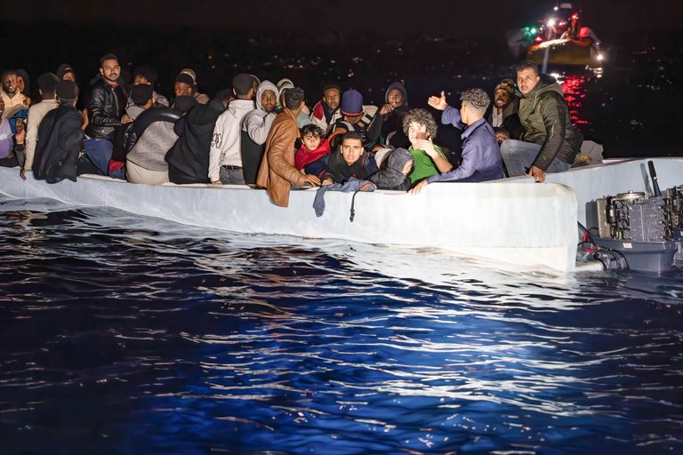 Sauvetage de migrants au large des côtes libyennes