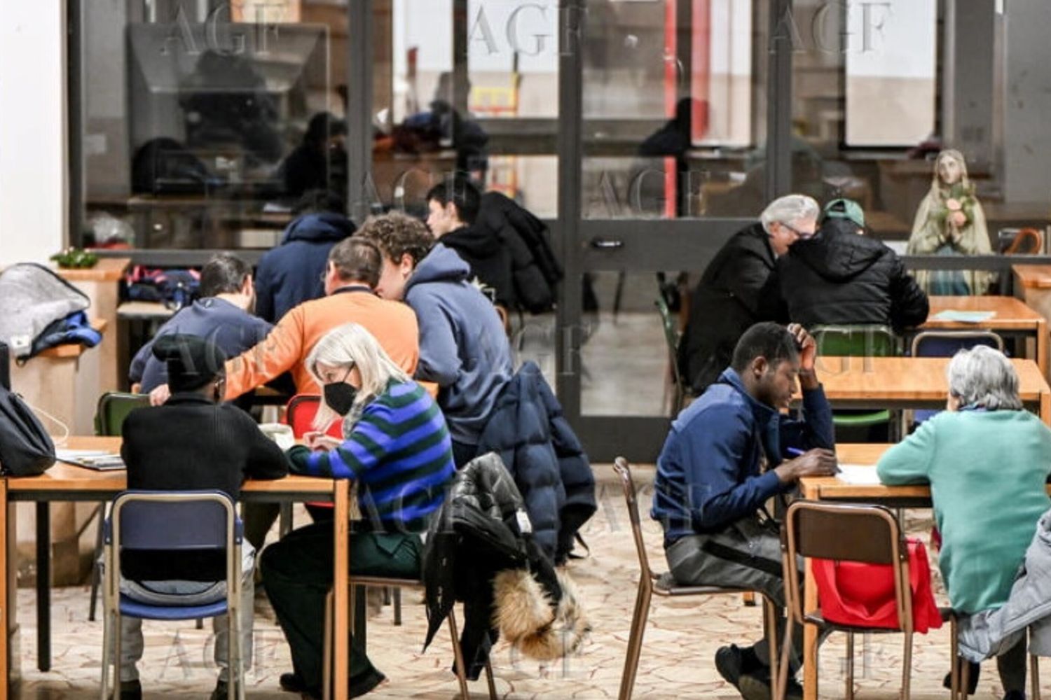 giovani migranti in formazione