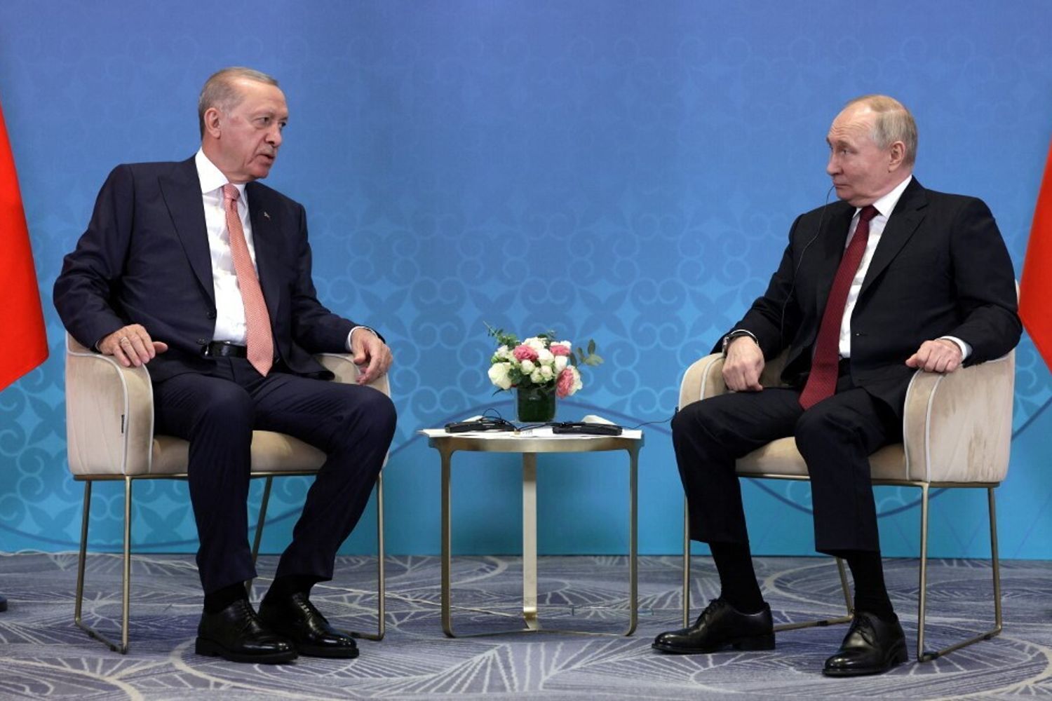 L’incontro tra Erdogan e Putin a Shanghai