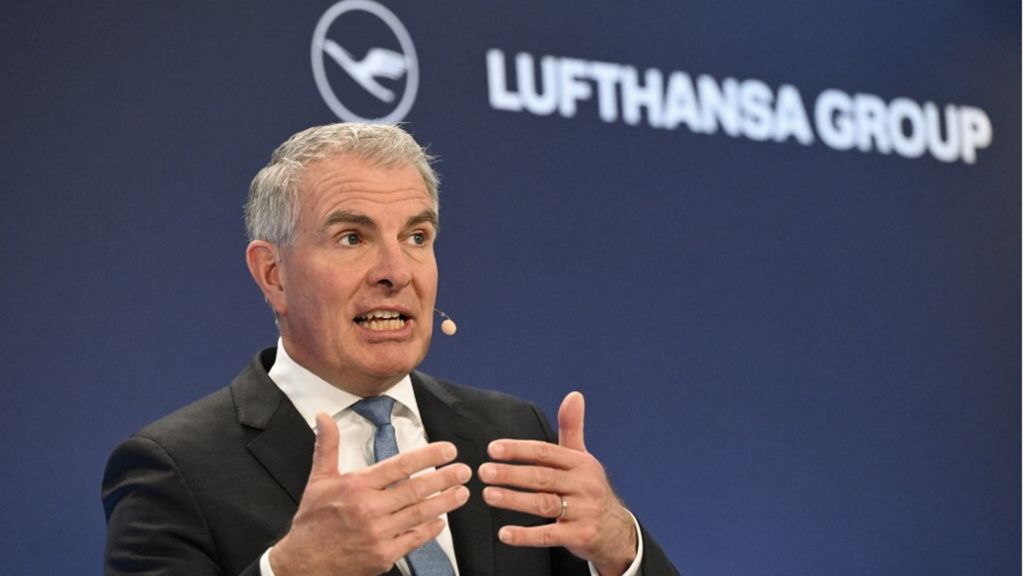 Le PDG de Lufthansa, Carsten Spohr