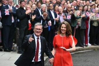 Keir Starmer e la moglie Victoria