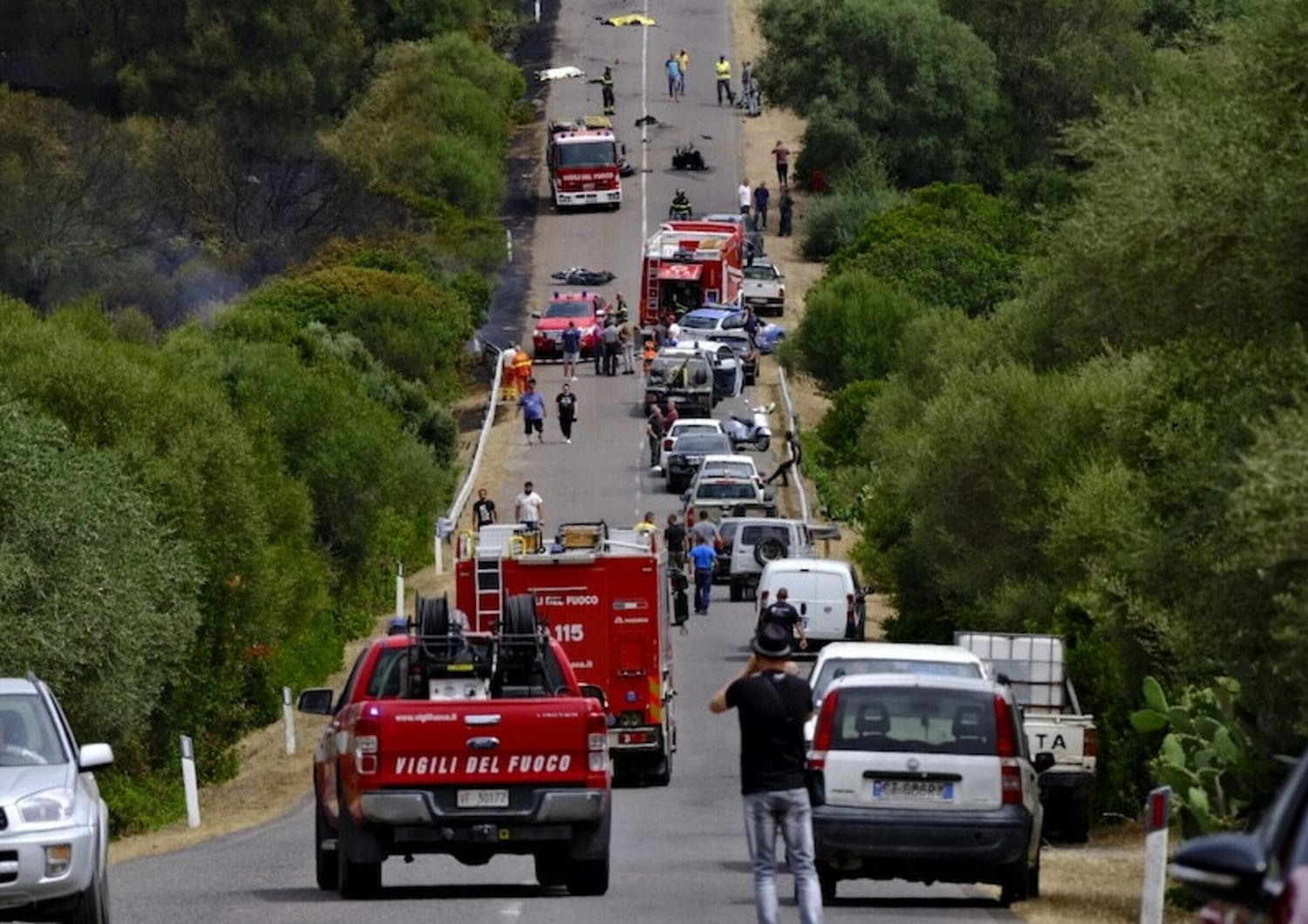 scontro auto moto nell&#39;oristanese morti tre centauri gravissimo un quarto&nbsp;