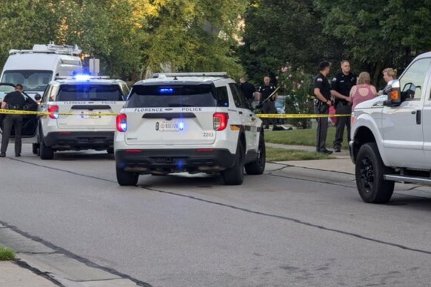 La polizia indaga dopo la sparatoria a Florence