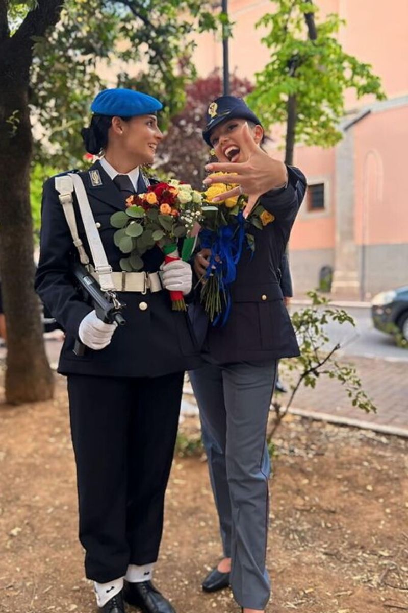 Giulia Latorre con Rosy Grano a Sulmona