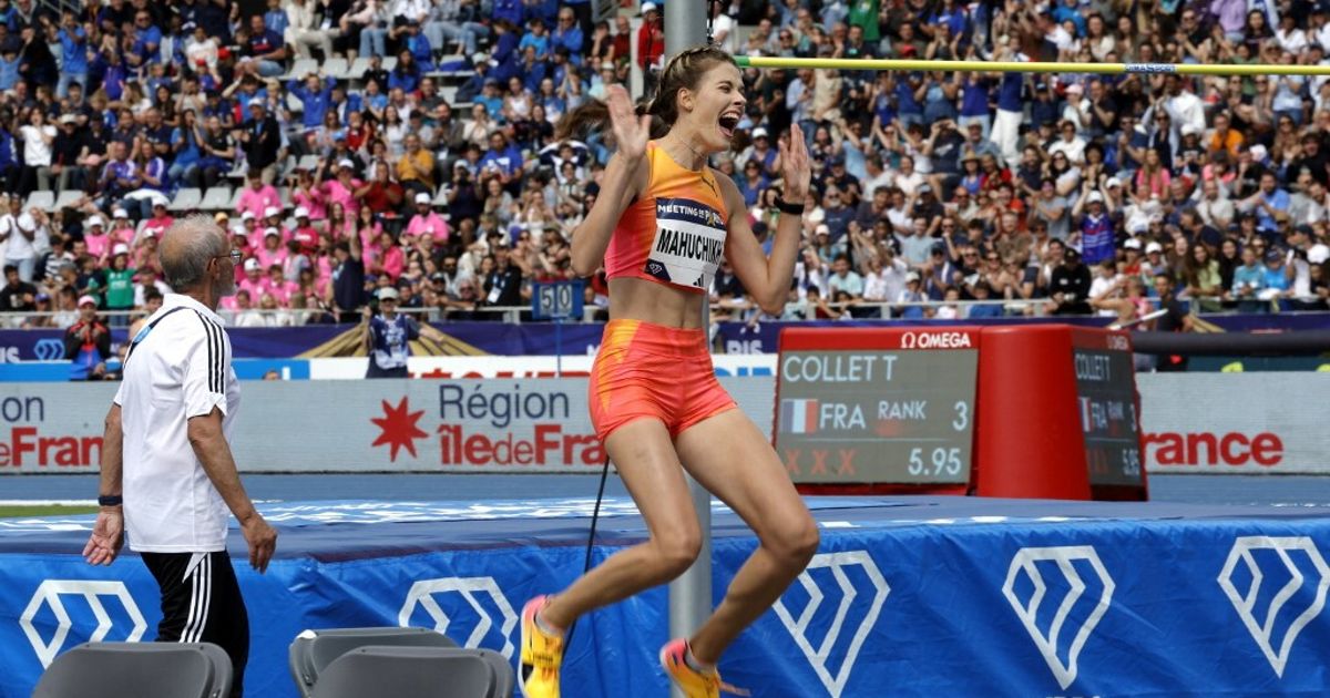 L' ucraina Mahuchikh a 210 nuovo record del mondo di salto in alto