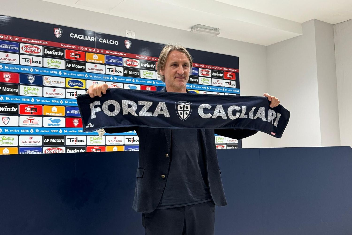Davide Nicola, nuovo allenatore del Cagliari