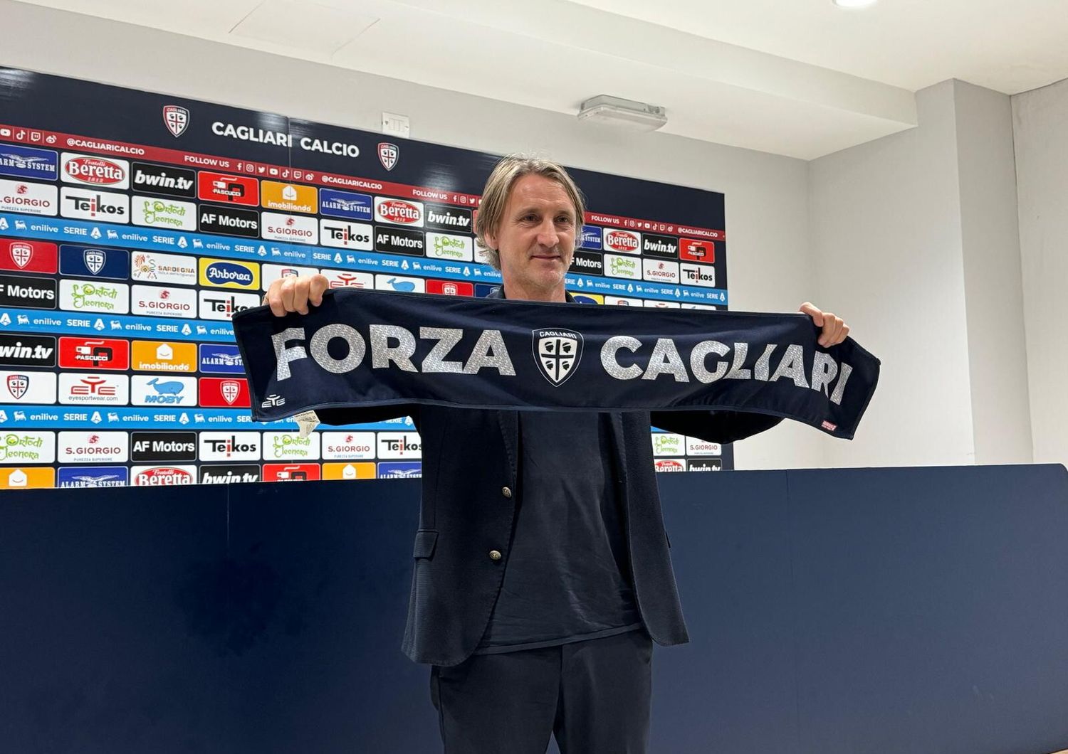 Davide Nicola, nuovo allenatore del Cagliari