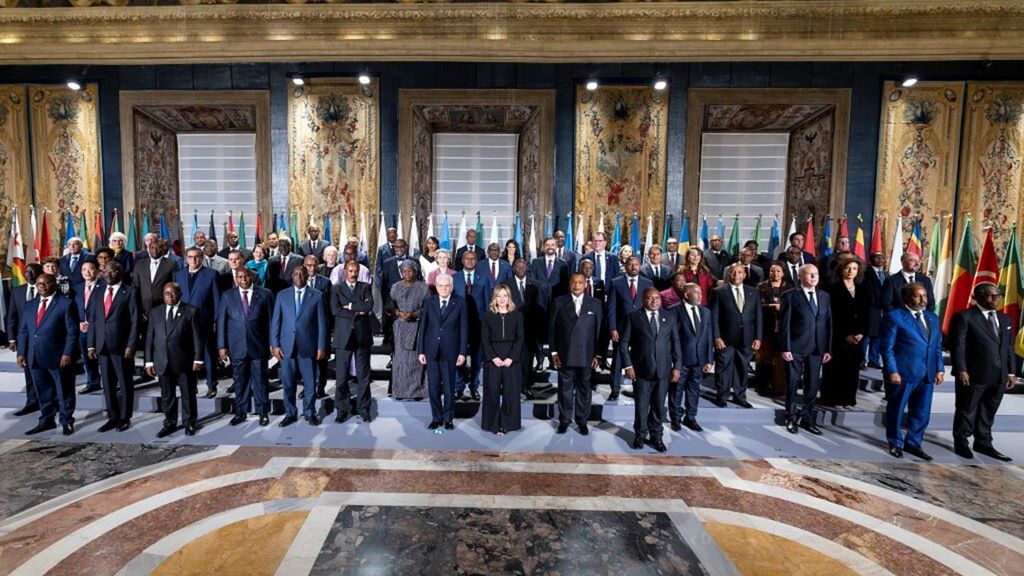 Sommet Italie-Afrique à Rome, janvier 2024