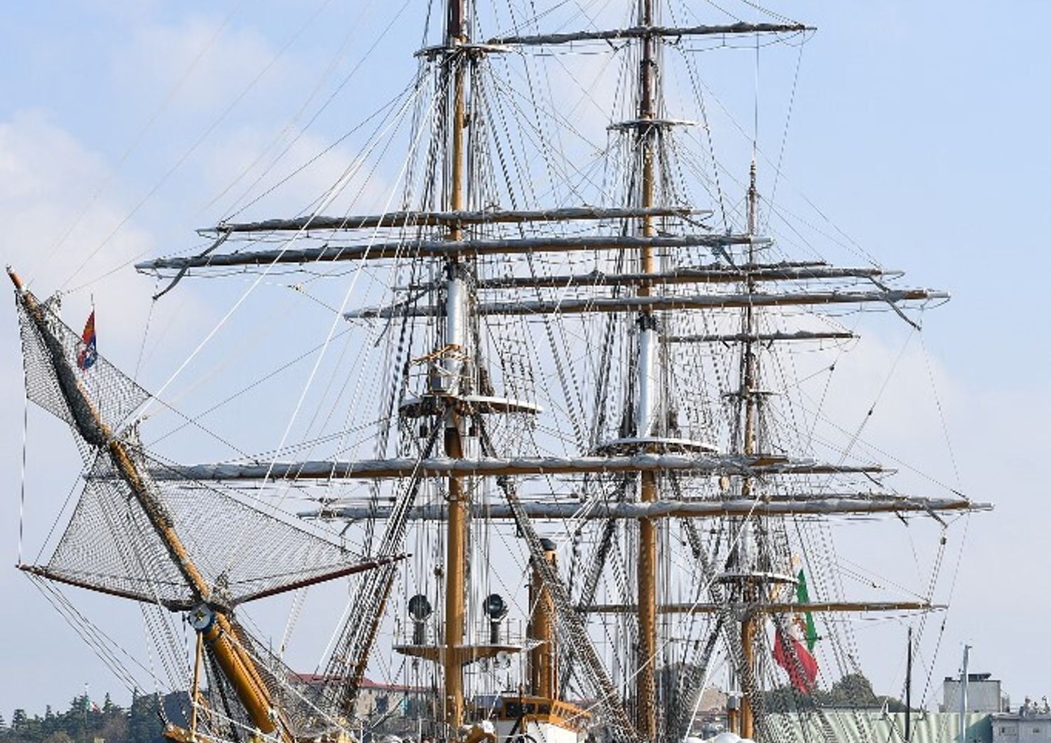 nave amerigo vespucci conclusa tappa los angeles villaggio italia