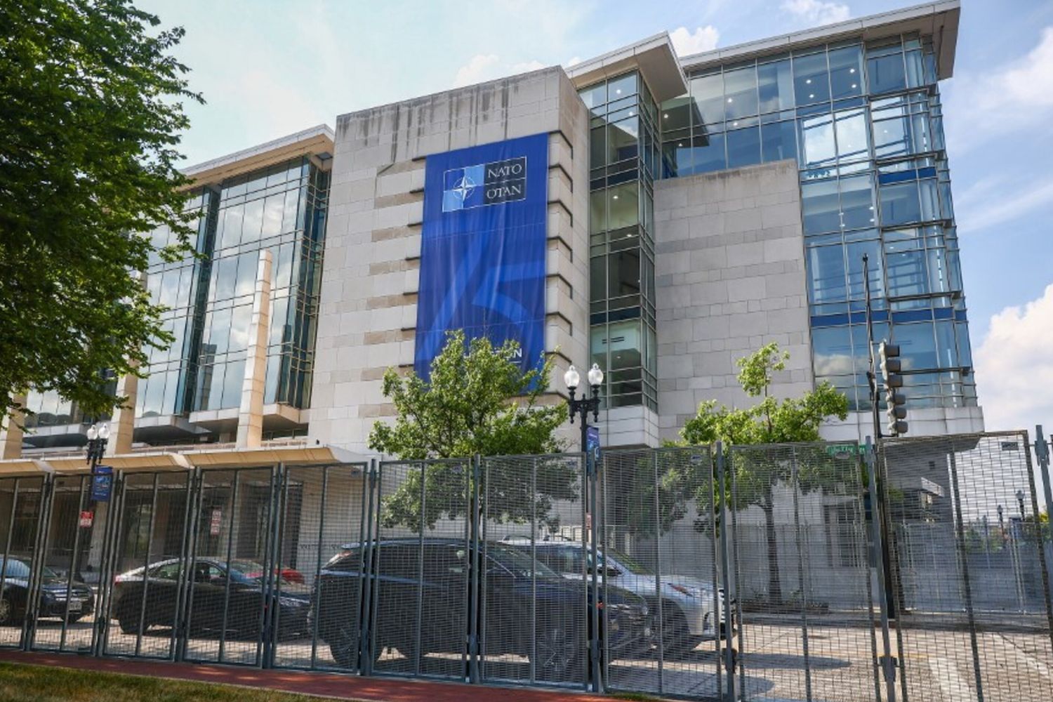 Le Convention Center de Washington D.C. où se déroule le sommet de l'OTAN du 9 -11 juillet 2024.