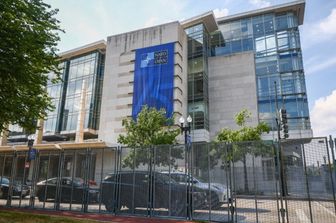 Le Convention Center de Washington D.C. où se déroule le sommet de l'OTAN du 9 -11 juillet 2024.