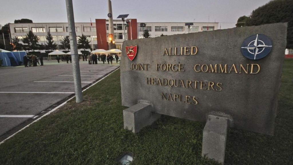 Le siège  du commande stratégique de l'Otan Sud