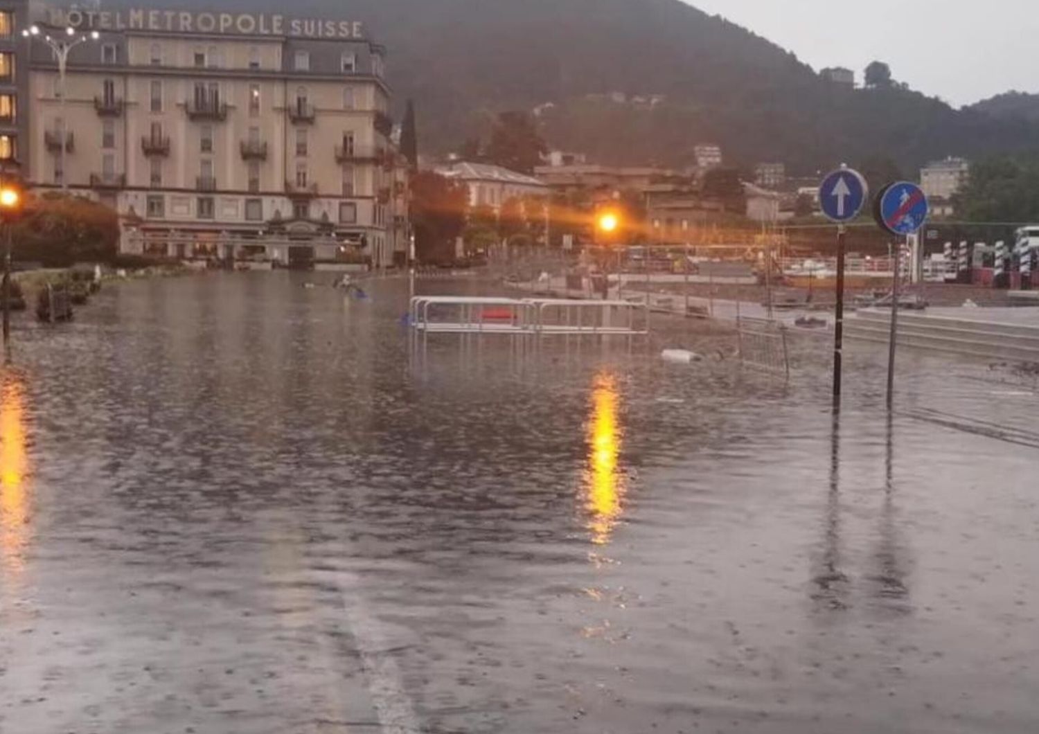 Esondazione del lago di Como