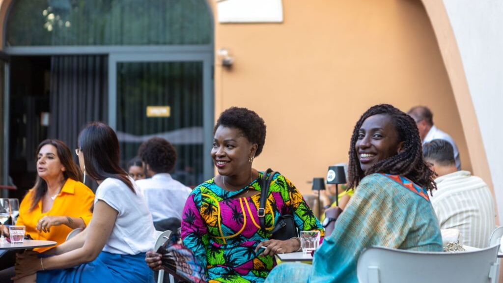 Le public  du RAFF à la Casa del Cinema, à Villa Borghese (Rome)