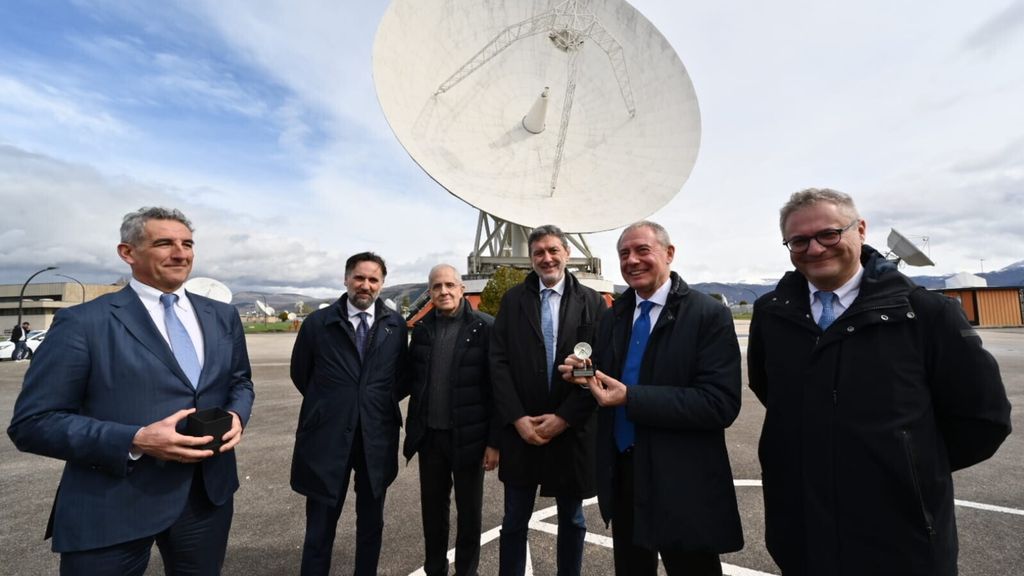 Franco Ongaro, Guido Liris, Luigi Pasquali, Marco Marsilio, Adolfo Urso e Gabriele Pieralli