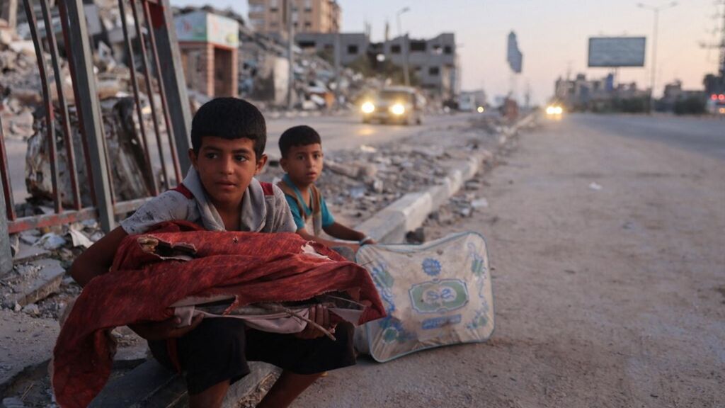 La bande de Gaza a été dévastée. La population est touchée par la famine et les enfants sont les plus à risque.