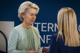 Von der Leyen e Meloni